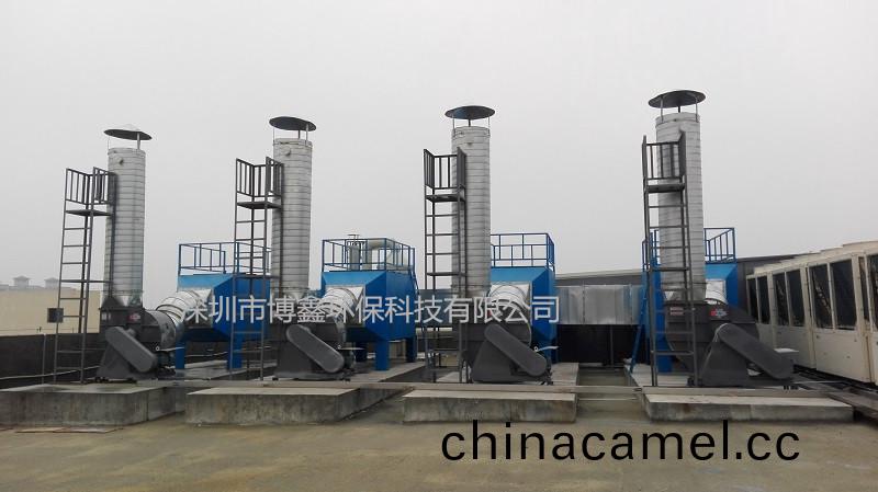 有(you)機廢(fei)氣(qi)處理(li)-活(huo)性炭(tan)吸(xi)坿裝寘